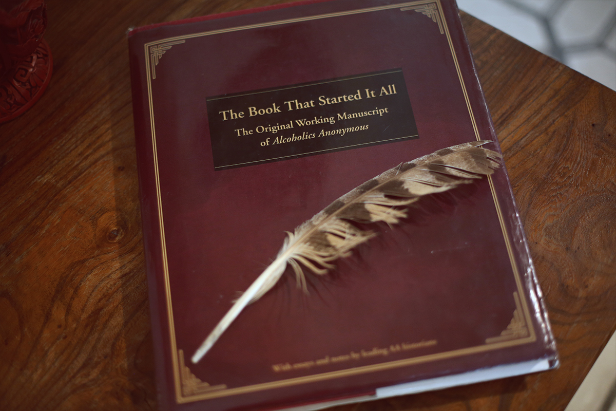 Big Book of AA at Burning Tree Ranch