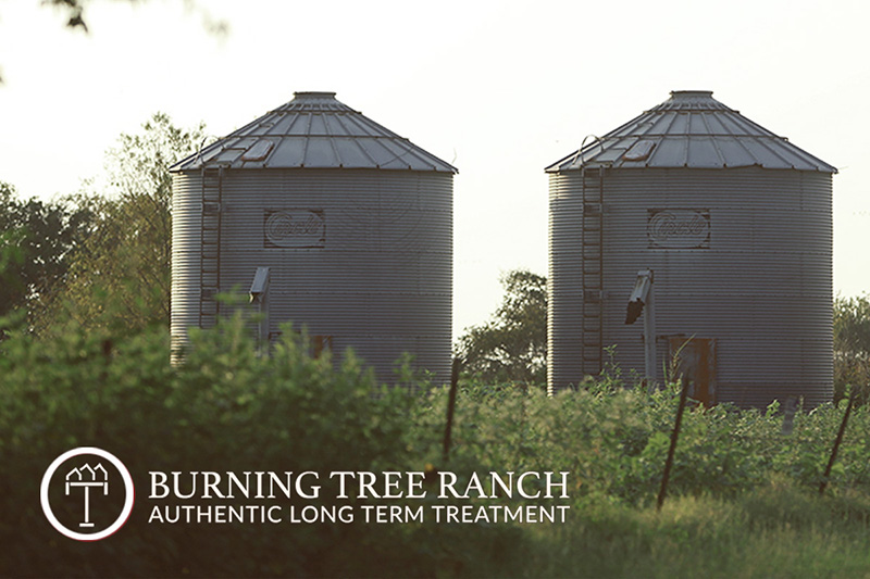 Grain Silos at Burning Tree Ranch