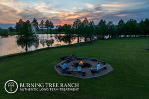 Burning Tree Ranch Bonfire View