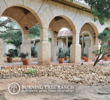 Burning Tree Ranch Walkway with Arches